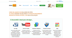 Desktop Screenshot of anunciad.com.br